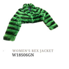 Women's Rex Rabbit Short Jacket