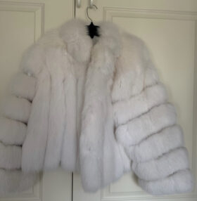 USED Fox Jacket Plus Size